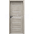 PORTA Doors Set BEZFALCOVÉ dvere VERTE PREMIUM E.5 skloMat,3Dfólia Agát Strieborný+zárubeň