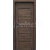 PORTA Doors Set BEZFALCOVÉ dvere VERTE PREMIUM E.0 Plné, 3Dfólia Dub Šarlátový a zárubeň