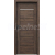 PORTA Doors Set BEZFALCOVÉ dvere VERTE PREMIUM E.1 skloMat, 3Dfólia Dub Šarlátový,zárubeň