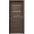PORTA Doors Set BEZFALCOVÉ dvere VERTE PREMIUM E.2 skloMat, 3Dfólia Dub Šarlátový,zárubeň
