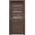PORTA Doors Set BEZFALCOVÉ dvere VERTE PREMIUM E.3 skloMat, 3Dfólia Dub Šarlátový+zárubeň