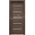 PORTA Doors Set BEZFALCOVÉ dvere VERTE PREMIUM E.5 skloMat, 3Dfólia Dub Šarlátový+zárubeň