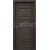 PORTA Doors Set BEZFALCOVÉ dvere VERTE PREMIUM E.0 Plné, 3Dfólia Dub Tmavý a zárubeň