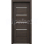 PORTA Doors Set BEZFALCOVÉ dvere VERTE PREMIUM E.4 skloMat, 3Dfólia Dub Tmavý+zárubeň