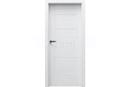 PORTA Doors Set BEZFALC dvere VERTE PREMIUM E.4 skloMat,3Dfólia Borovica Andersen,zárubeň