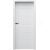 PORTA Doors Set BEZFALCOVÉ dvere VERTE PREMIUM E.5 sklo Matné, Soft CPL Sivá+zárubeň