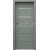 PORTA Doors Set BEZFALCOVÉ dvere VERTE PREMIUM E.2 sklo Matné, Soft CPL Olivová a zárubeň