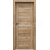 PORTA Doors Set BEZFALCOVÉ dvere VERTE PREMIUM E.3 skloMat, 3Dfólia Dub Mauvella+zárubeň