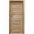 PORTA Doors Set BEZFALCOVÉ dvere VERTE PREMIUM E.4 skloMat, 3Dfólia Dub Mauvella+zárubeň