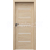 PORTA Doors Set BEZFALCOV dvere VERTE PREMIUM E.5 skloMat,3Dfólia Buk Škandinávsky+zárubeň