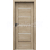 PORTA Doors Set BEZFALCOVÉ dvere VERTE PREMIUM E.4 skloMat, 3Dfólia Dub Klasický+zárubeň