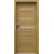 PORTA Doors Set BEZFALCOVÉ dvere VERTE PREMIUM E.3 skloMat, 3Dfólia Dub Prírodný+zárubeň