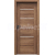 PORTA Doors Set BEZFALCOVÉ dvere VERTE PREMIUM E.4 skloMat, 3Dfólia Dub Kalifornia+zárubeň