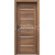 PORTA Doors Set BEZFALCOVÉ dvere VERTE PREMIUM E.5 skloMat, 3Dfólia Dub Kalifornia+zárubeň