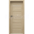 PORTA Doors Set BEZFALCOVÉ dvere VERTE PREMIUM E.1 skloMat, 3Dfólia Dub Matný a zárubeň