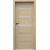 PORTA Doors Set BEZFALCOVÉ dvere VERTE PREMIUM E.3 skloMat, 3Dfólia Dub Matný+zárubeň