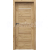 PORTA Doors Set BEZFALCOVÉ dvere VERTE PREMIUM E.1 skloMat,3Dfólia Dub Craft Zlatý,zárubeň