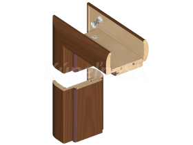 INVADO Bezfalcová nastaviteľná zárubňa CPL, pre hrúbku steny I 240-259 mm iba do akc.setu