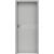 INVADO SET Bezfalcové rámové dvere NORMA DECOR 1 plné, CPL, Perleťová šedá B734 + zárubeň