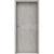 INVADO SET Bezfalcové rámové dvere NORMA DECOR 1 plné, CPL, Betón svetlý B727 + zárubeň
