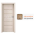 INVADO SET Rámové dvere TAMPARO 1 plné, Laminolack Dub Grandson B784 + zárubeň