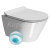 GSI KUBE X závesná WC misa, GeniusFlush, 36x50cm, biela ExtraGlaze 941211