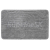 Aqualine RIST kúpeľňová predložka, 50x80cm, 100% polyester, protišmyk, šedá