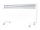 ELÍZ ECW 200 WIFI Elektrický nástenný konvektor s WIFI, 400x830 mm, príkon 1000/2000 W,