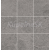 Rako Core mrazuvzdorná rektifikovaná dlažba 9,8x9,8x0,9 cm matná reliéfna R10B Šedá