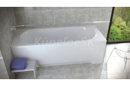 BESCO VINDOBONA obdĺžniková akrylátová vaňa 180x80 cm Biela leskláanohy