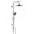Rubineta Sprchový set SILVERFLOW s príslušenstvom Chróm
