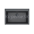 Alveus PURE-G 40 granitový drez 790x515x198 mm,Deep Black A90 + sifón Quick Close