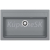 Alveus ATROX 40 granitový drez 790x500x195 mm Beton A90 + sifón Quick Close