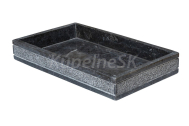 Ridder POSH miska 280x160x40 mmmramor, šedá 2234607