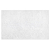 Aqualine CHENILL kúpeľňová predložka 50x80cm, 100% polyester, biela CH2011