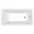 Sapho NOEMI obdĺžniková akrylátová vaňa s konštrukciou 160x80x39 cm Biela