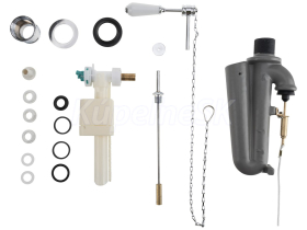 Kerasan The NEW YORKER splachovací mechanismus s retiazkou Chróm