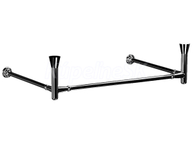 Kerasan The NEW YORKER nástenná konštrukcia pre umývadlo 80 cm Chróm