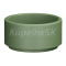 Kerasan OKE keramické okrúhle umývadlo na dosku, priemer 30 cm Verde mat