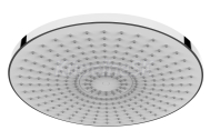 Aqualine okrúhla hlavová sprcha, priemer 300 mm, ABS/Chróm SC124