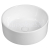 Sapho keramické okrúhle umývadlo na dosku, priemer 40 cm, Biele