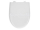 Isvea ABSOLUTE WC sedátko 34,5x42 cm Soft Close, Easy Take, Duroplast, Biele