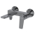 Aqualine FLERY nástenná páková vaňová/sprchová batéria, otočné ramienko, Gun Metal