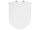 Sapho GERRY WC sedátko 36x43,8 cm SLIM, Soft Close, Easy Take, Duroplast, Biele WX1515