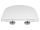 Aqualine VITO WC sedátko 36x42 cm, Soft Close, Easy Take, Polypropylén, Biele PCS105