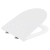 Bruckner FEIN WC sedátko 36x42 cm Slim, Soft Close, Easy Take, Duroplast, Biele 201.524.4