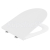 Sapho PACO WC sedátko 36x44 cm Slim, Soft Close, Easy Take, Duroplast, Biele