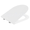 Sapho PACO WC sedátko 36x44 cm Slim, Soft Close, Easy Take, Duroplast, Biele