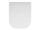Sapho PORTO WC sedátko 36x44 cm Slim, Soft Close, Easy Take, Duroplast, Biele PZS102V