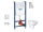 Grohe Solido SET+závesné WC Bau Ceramic Rimless+sed.SC+tlačidlo Nova Cosmo Chróm 39415000